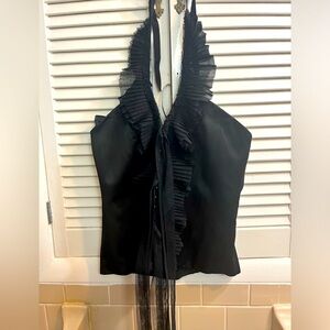 NWT BCBG MaxAzria Bustier halter top small